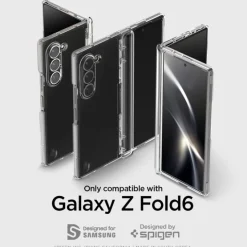 ETUI SPIGEN ULTRA HYBRID PRO GALAXY Z FOLD 6 CRYSTAL CLEAR