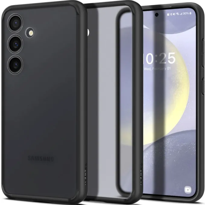 Etui Spigen Ultra Hybrid Samsung Galaxy S24+ Plus Frost Black Case