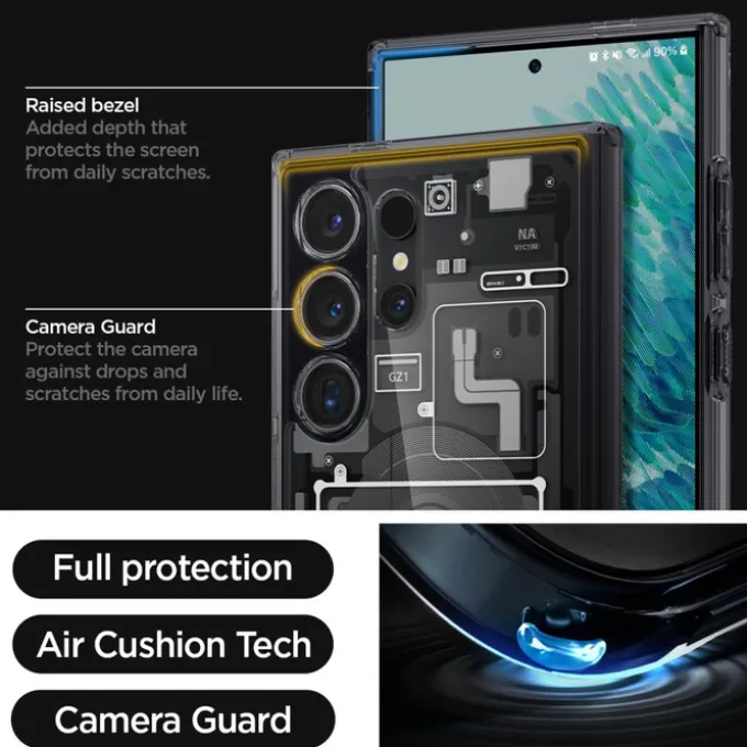 Etui Spigen Ultra Hybrid Samsung Galaxy S24 Ultra Zero One Case
