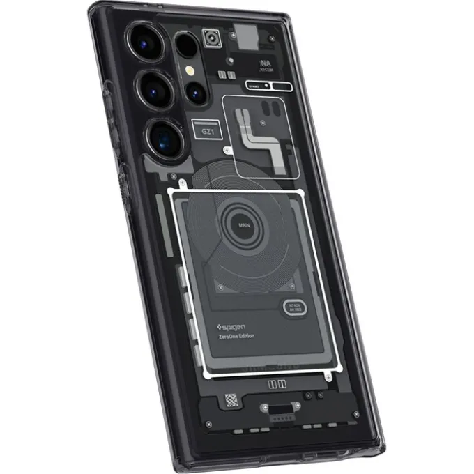 Etui Spigen Ultra Hybrid Samsung Galaxy S24 Ultra Zero One Case