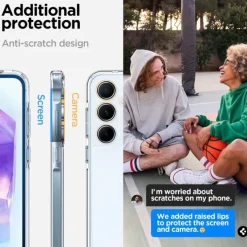 Etui Spigen Ultra Hybrid Samsung Galaxy A55 5g Crystal Clear Case