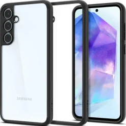 Etui Spigen Ultra Hybrid Samsung Galaxy A55 5g Matte Black Case