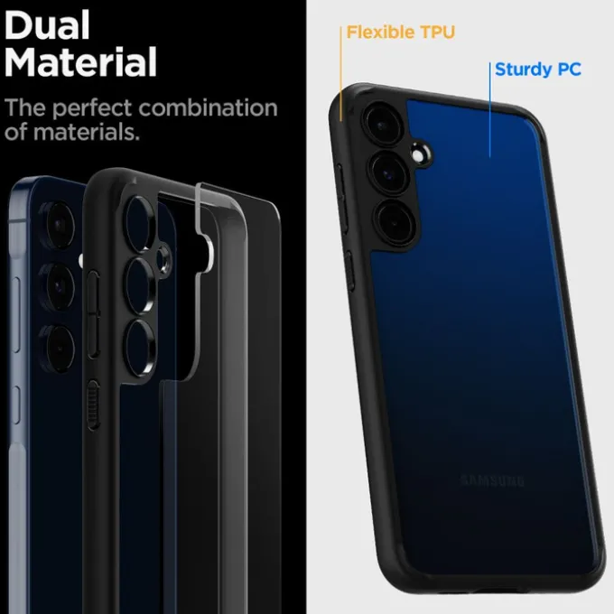 Etui Spigen Ultra Hybrid Samsung Galaxy A55 5g Matte Black Case