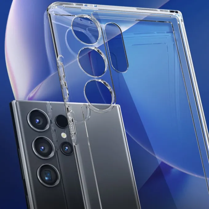 Etui Spigen Ultra Hybrid Samsung Galaxy S24 Ultra Crystal Clear Case