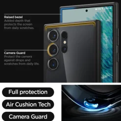 Etui Spigen Ultra Hybrid Samsung Galaxy S24 Ultra Frost Black Case