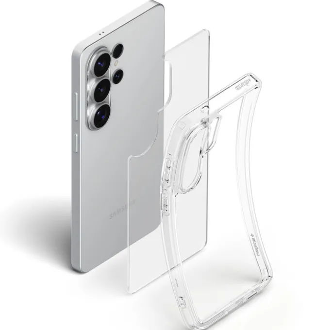 ETUI SPIGEN ULTRA HYBRID SAMSUNG GALAXY S26 ULTRA CRYSTAL CLEAR