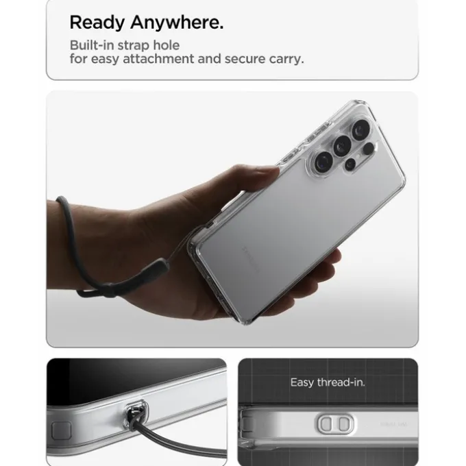 ETUI SPIGEN ULTRA HYBRID SAMSUNG GALAXY S26 ULTRA CRYSTAL CLEAR