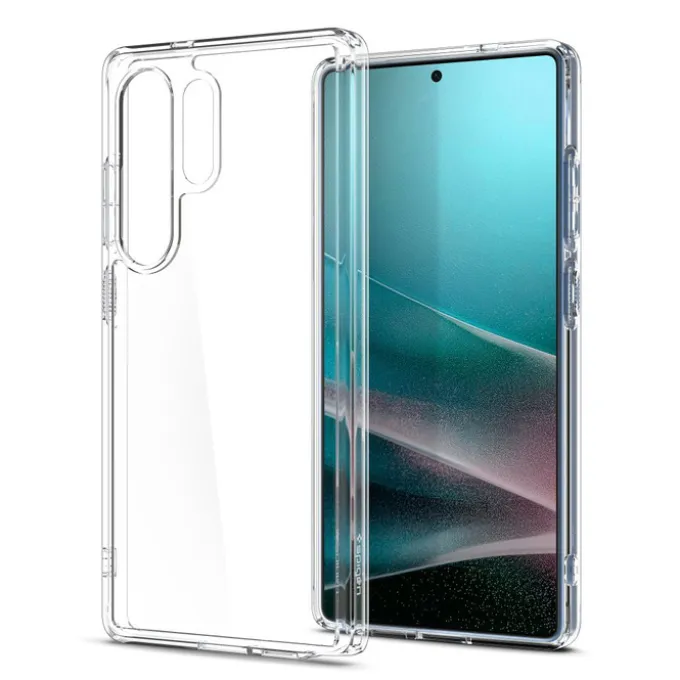 ETUI SPIGEN ULTRA HYBRID SAMSUNG GALAXY S25 ULTRA CRYSTAL CLEAR