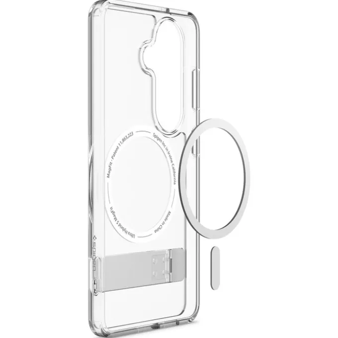 ETUI SPIGEN ULTRA HYBRID "S" MAG SAMSUNG GALAXY S26+ PLUS MAGSAFE CLEAR/WHITE