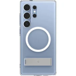 ETUI SPIGEN ULTRA HYBRID S MAGSAFE SAMSUNG GALAXY S25 ULTRA CLEAR WHITE