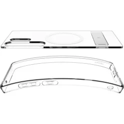 ETUI SPIGEN ULTRA HYBRID S MAGSAFE SAMSUNG GALAXY S25 ULTRA CLEAR WHITE