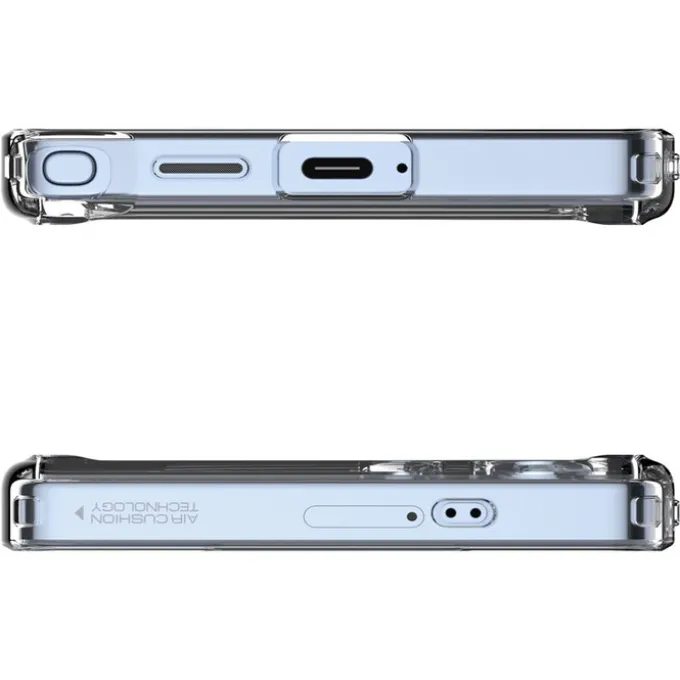 ETUI SPIGEN ULTRA HYBRID S MAGSAFE SAMSUNG GALAXY S25 ULTRA CLEAR WHITE