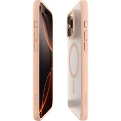 Etui SPIGEN ULTRA HYBRID ”T” MAG MAGSAFE IPHONE 16 PRO FROST ROSE TITANIUM