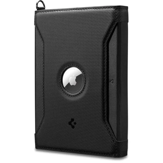 ETUI SPIGEN UNIVERSAL AIRTAG PASSPORT HOLDER BLACK