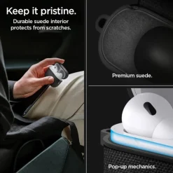 Etui Spigen Urban Fit Apple Airpods Pro 1 / 2 Black Case