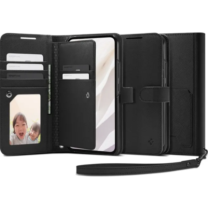 Etui SPIGEN Wallet ”s” Plus Galaxy A54 5G Black