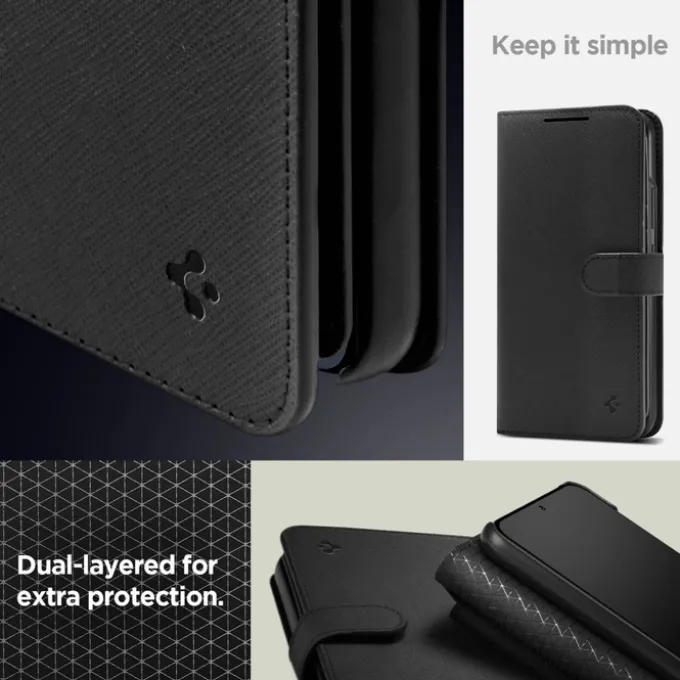 Etui SPIGEN Wallet ”s” Plus Galaxy A54 5G Black