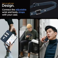 Etui Spigen Wallet ”s” Pro Iphone 15 Pro Navy