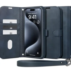 Etui Spigen Wallet ”s” Pro Iphone 15 Pro Navy