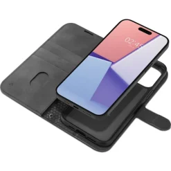 Etui Spigen Wallet ”s” Pro iPhone 15 Pro Max Black Case