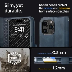 Etui Spigen Wallet ”s” Pro Iphone 15 Pro Max Navy