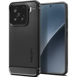 ETUI SPIGEN XIAOMI 15 RUGGED ARMOR MATOWE CZARNE