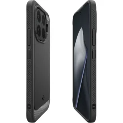 ETUI SPIGEN XIAOMI 15T PRO RUGGED ARMOR MATTE BLACK