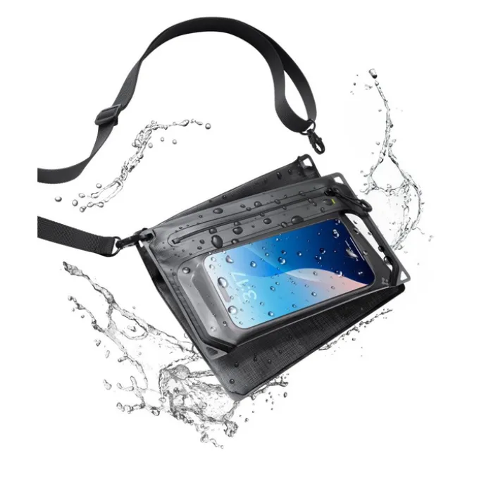 ETUI WODOSZCZELNE SPIGEN A640 UNIVERSAL WATERPROOF CASE CROSSBAG BLACK