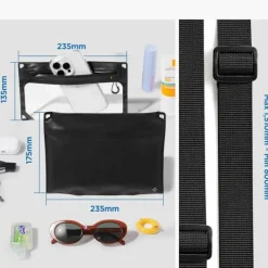 ETUI WODOSZCZELNE SPIGEN A640 UNIVERSAL WATERPROOF CASE CROSSBAG BLACK