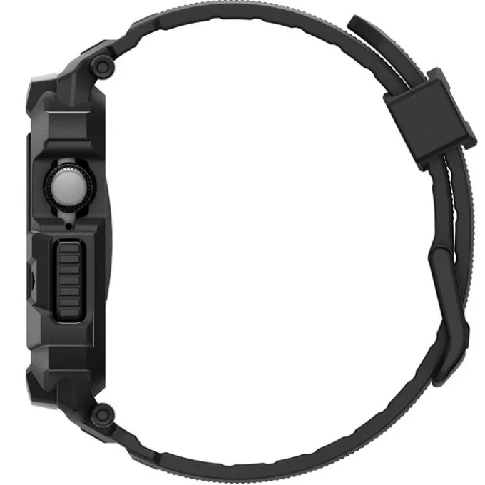 ETUI Z PASKIEM SPIGEN APPLE WATCH 11 46MM RUGGED ARMOR PRO 2 MATTE BLACK