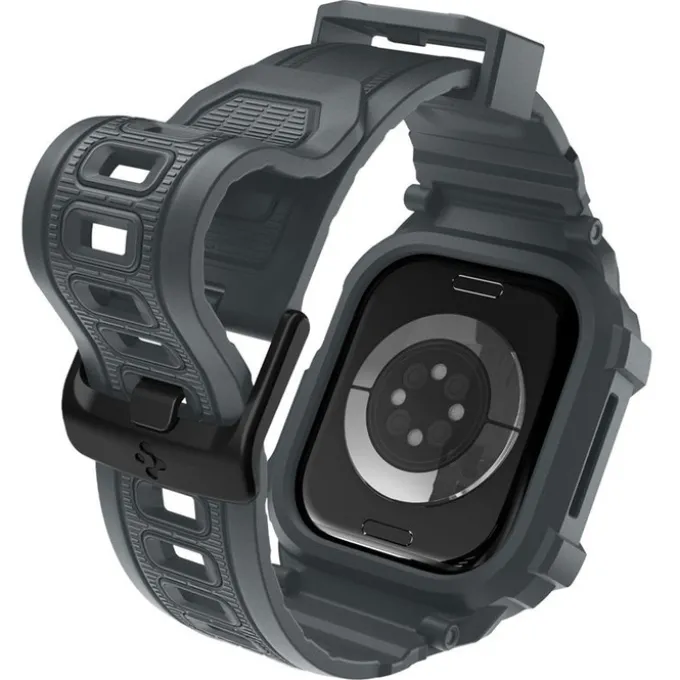 ETUI Z PASKIEM SPIGEN APPLE WATCH 11 46MM RUGGED ARMOR PRO 2 DARK GRAY