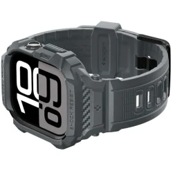 ETUI Z PASKIEM SPIGEN APPLE WATCH 11 46MM RUGGED ARMOR PRO 2 DARK GRAY