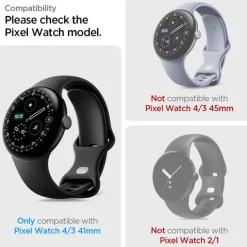 FOLIA HYDROŻELOWA SPIGEN GOOGLE PIXEL WATCH 4/ 3 (41MM) ELITESHIELD EZ FIT 2 PACK