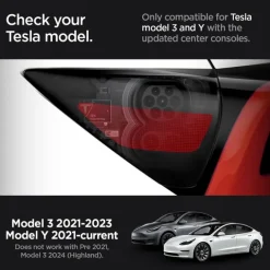 FOLIA OCHRONNA SPIGEN TESLA MODEL Y 3 CHARGE PORT WRAP ZERO ONE