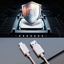 KABEL USB-C SPIGEN EB6010AC ESSENTIAL 60W 100CM BIAŁY