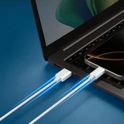 KABEL USB-C SPIGEN EB6020AC ESSENTIAL 60W 200CM BIAŁY