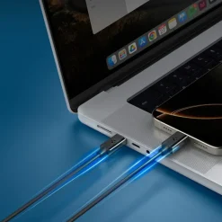 KABEL USB-C SPIGEN EB6020CC ESSENTIAL 60W 200CM CZARNY