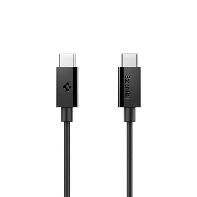 KABEL USB-C SPIGEN EB6010CC ESSENTIAL 60W 100CM CZARNY
