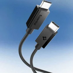 KABEL USB-C SPIGEN EB6010CC ESSENTIAL 60W 100CM CZARNY