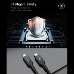 KABEL USB-C SPIGEN EB10020CC ESSENTIAL 100W 200CM CZARNY