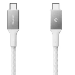 KABEL USB-C SPIGEN EB10010CC ESSENTIAL 100W 100CM BIAŁY
