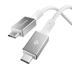 KABEL USB-C SPIGEN EB10010CC ESSENTIAL 100W 100CM BIAŁY