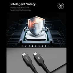 KABEL USB-C SPIGEN EB10015CC ESSENTIAL 100W 150CM CZARNY