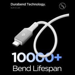 KABEL USB-C SPIGEN EB10015CC ESSENTIAL 100W 150CM BIAŁY