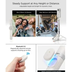 KIJEK SELFIE SPIGEN S582W BLUETOOTH STATYW BEŻOWY