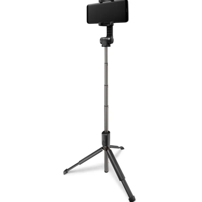 Kijek selfie Statyw SPIGEN S540w Wireless Selfie Stick Tripod Black
