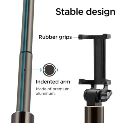 Kijek Selfie Stick SPIGEN S530w Bluetooth Czarny