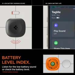 LOKALIZATOR SPIGEN TAGME BLUETOOTH TRACKER BLACK