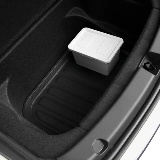 MATA BAGAŻNIKOWA SPIGEN TESLA MODEL Y CAR MAT REAR TRUNK STORAGE BLACK