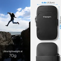 OPASKA NA RAMIĘ SPIGEN A702 DYNAMIC SHIELD ARMBAND BLACK